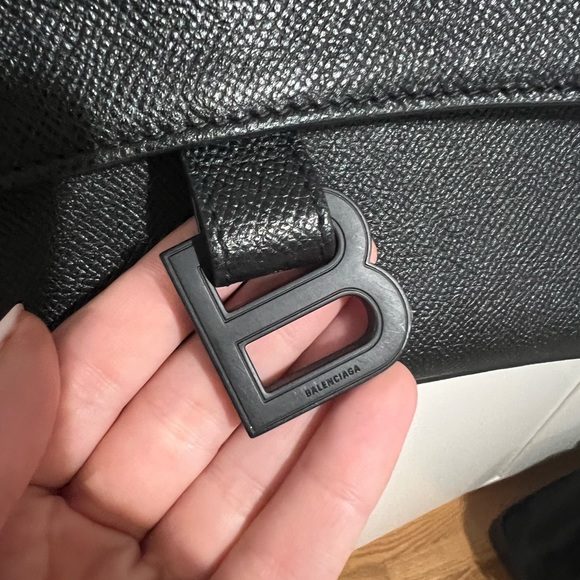 Authentic Balenciaga Hourglass Crossbody Bag - Picture 9 of 11
